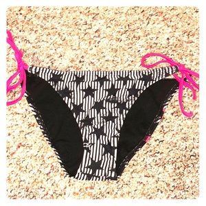 Fox Striped with Stars Bikini Bottom